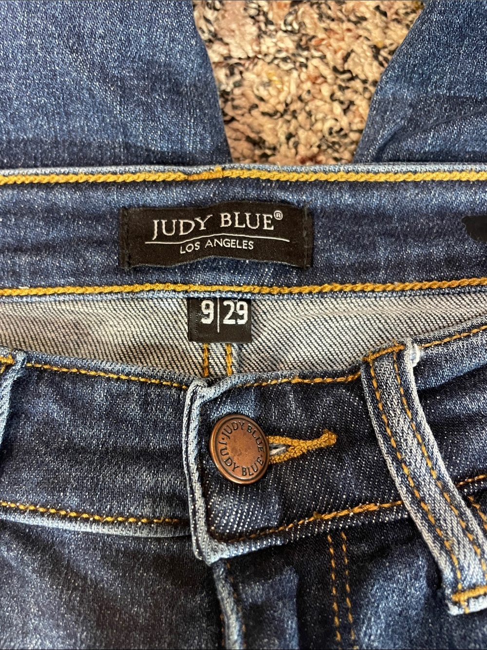 Judy Blue Sienna Skinny Jeans Deep Indigo Skinny Jeans Size 29 NWOT - Picture 10 of 12